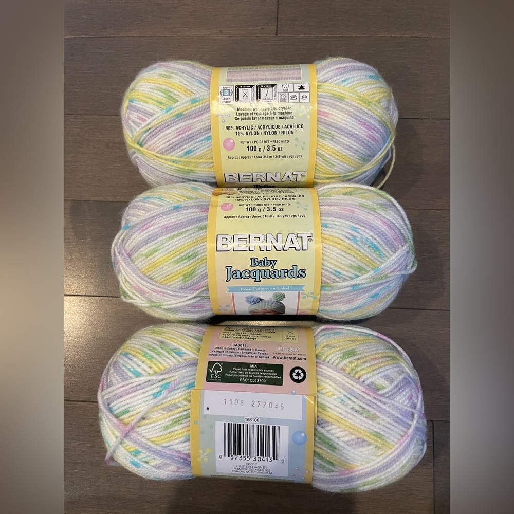 Bernat Baby Jacquards Yarn Bundle